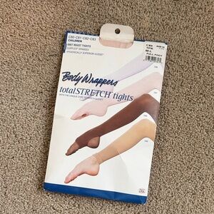 Girls Dance Tights - Body Wrappers TotalSTRETCH Tights - ballet pink